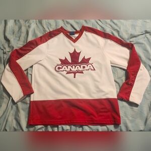 HBC Olympic Rare Jersey Women’s XL Shirt Hudson Bay 06 Hockey‎ Red